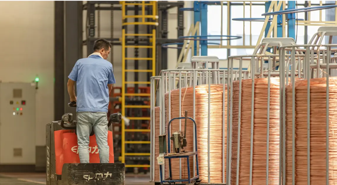 Bare copper wire coils — Jingda