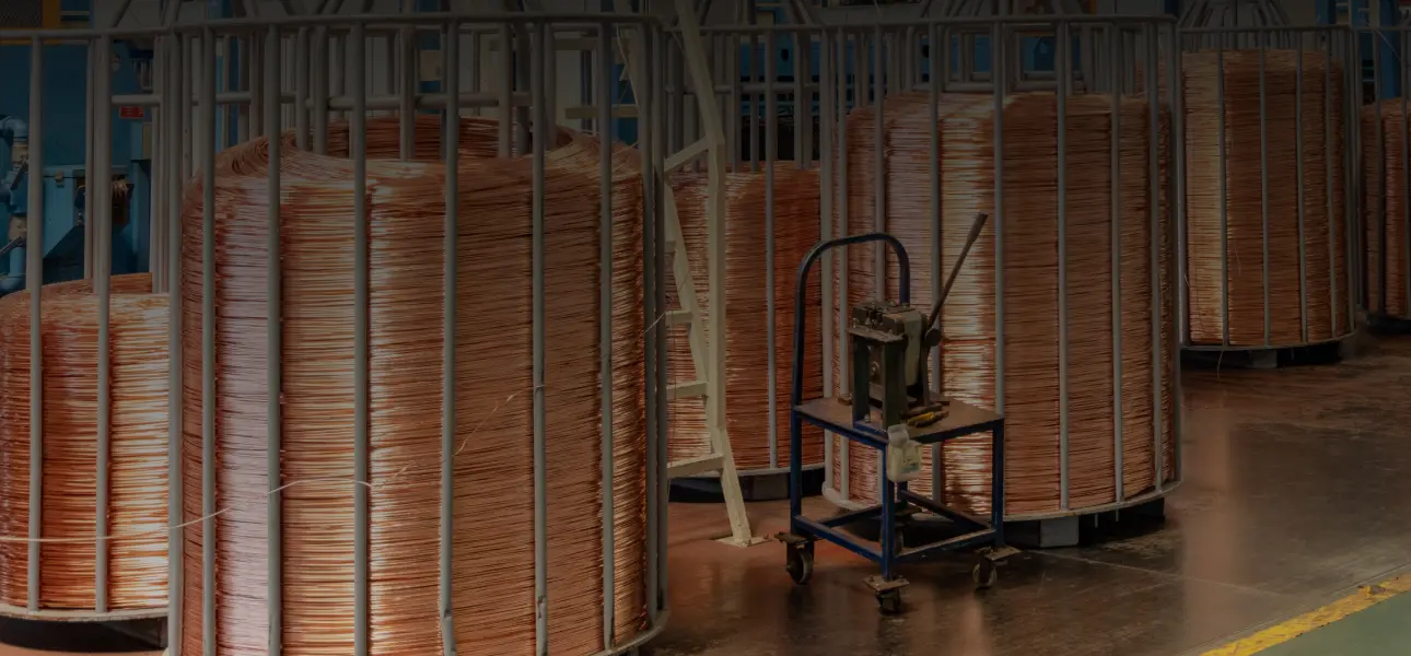 Bare copper wire on spools — Jingda