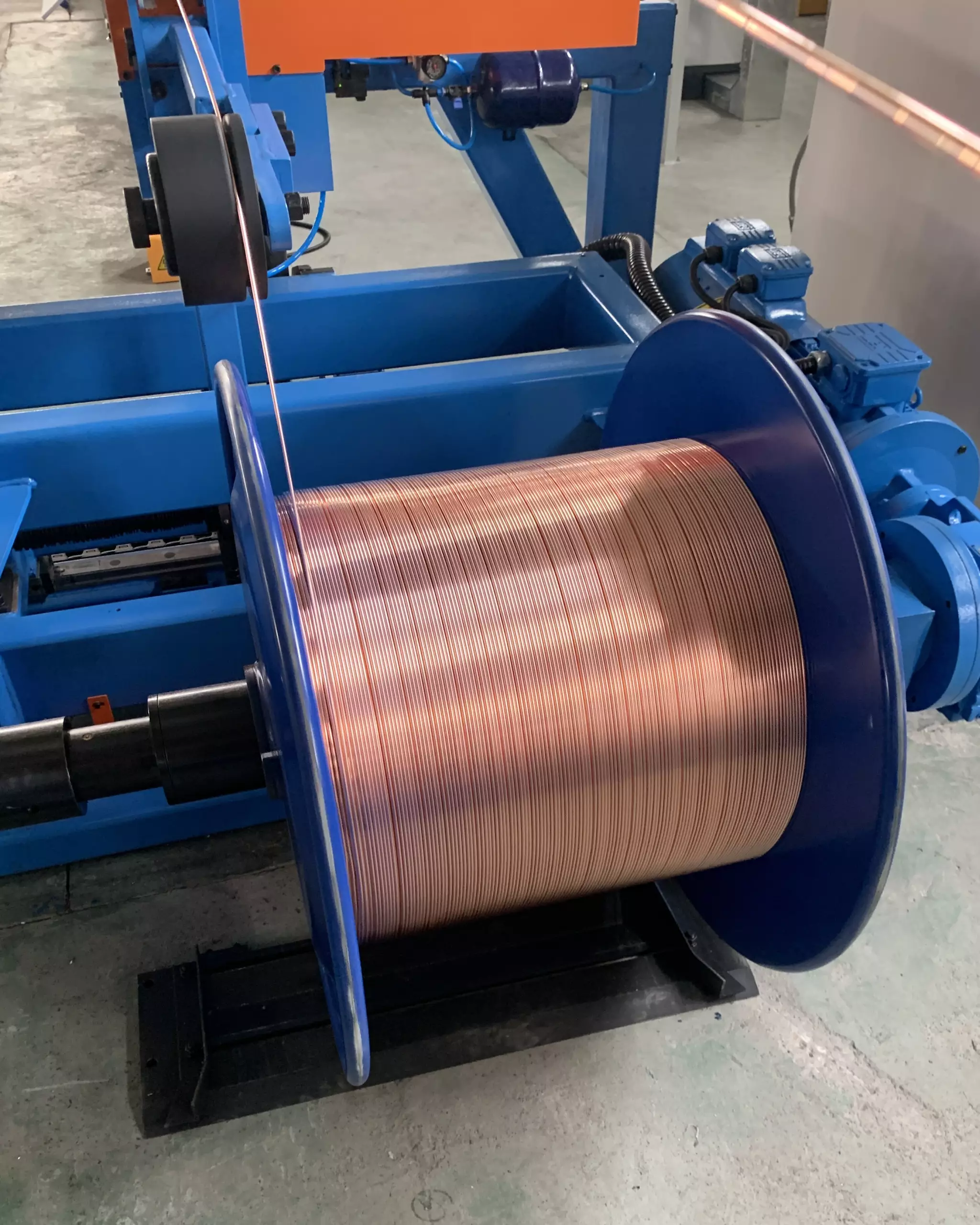 Copper rod coiling equipment — Jingda