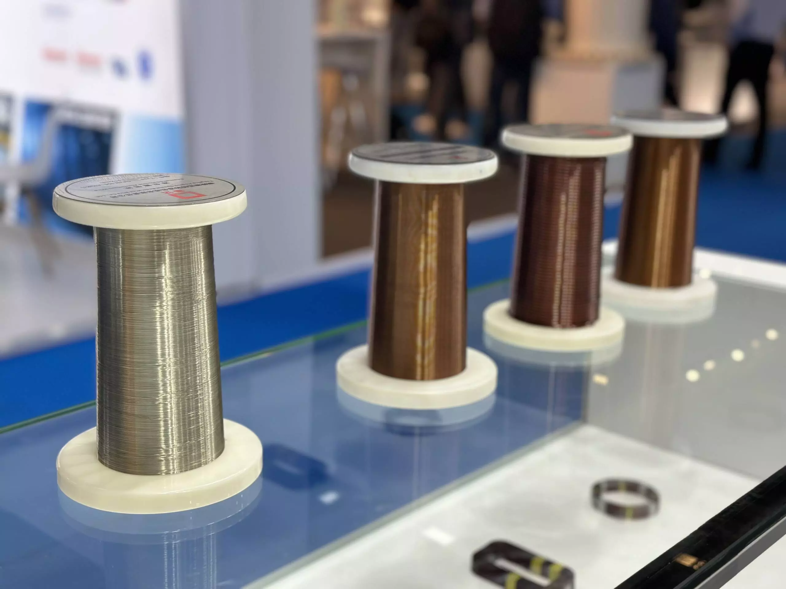 Magnet wire of various materials