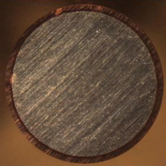 Cross-section — ECCA wire 15% copper volume ratio