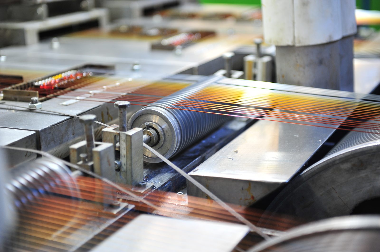 Enamelling process — insulation coating line